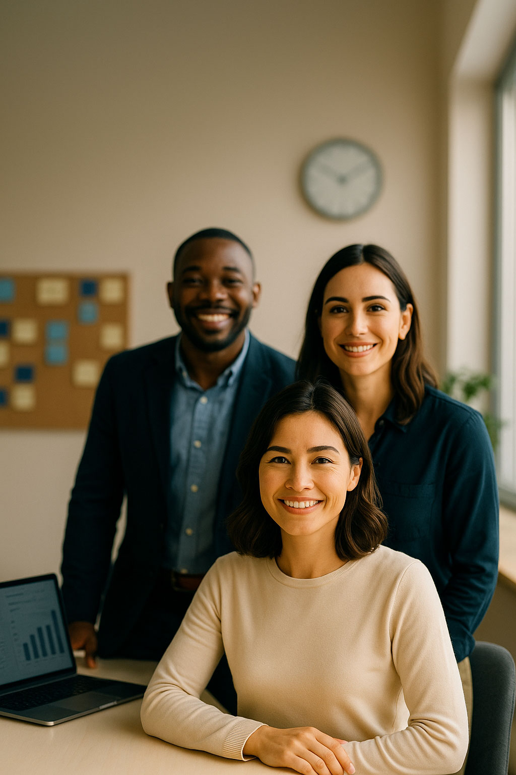 Increased efficiency — focused team working smoothly